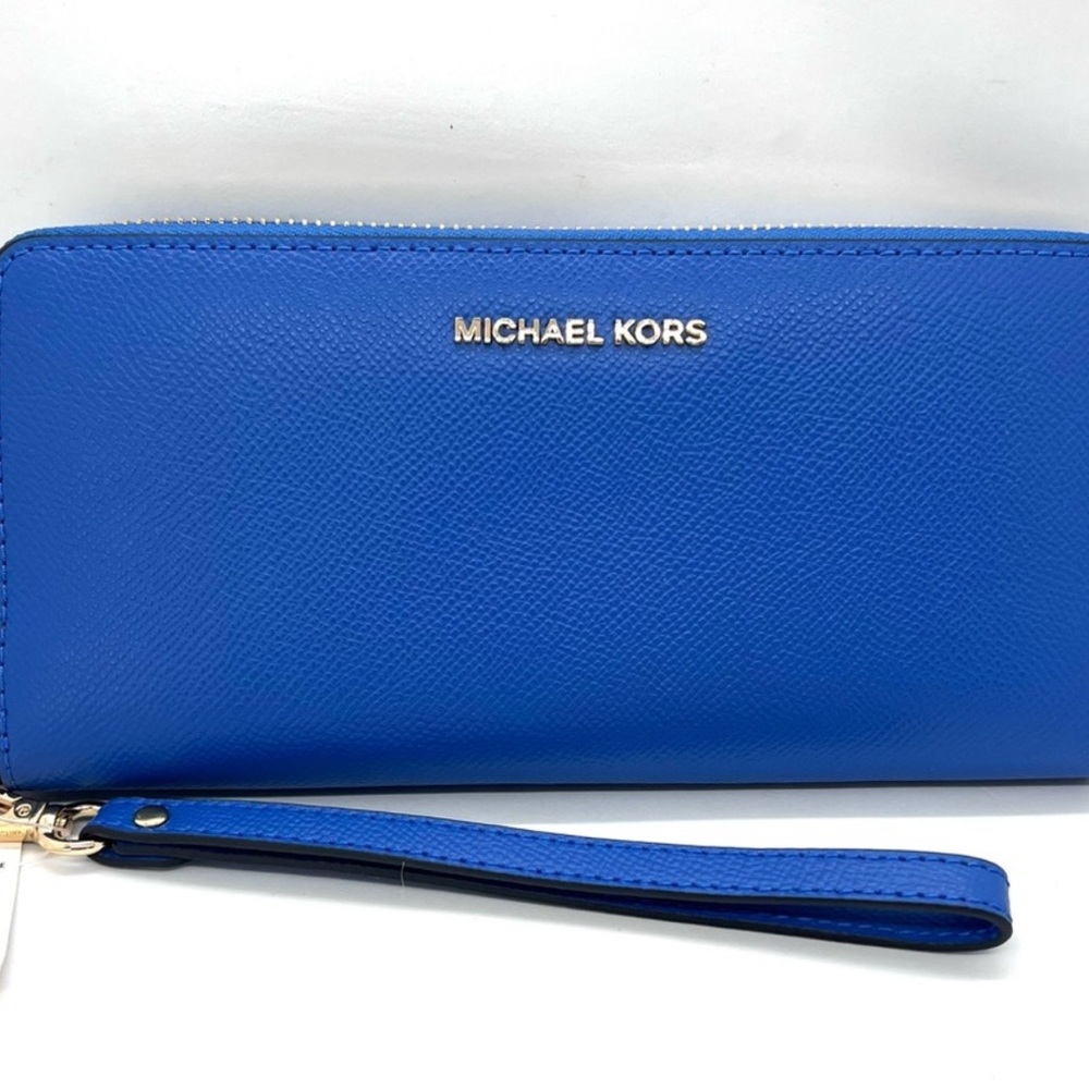 Michael Kors Vibrant Blue Wristlet